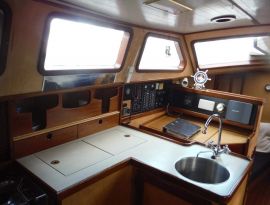 Voilier en acier  40 pieds design Bruce Roberts, 40 pieds, 2005, La flaneuse