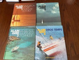 Ensemble de livres sur la voile