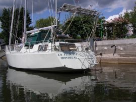 jnf 38 deriveur lesté construction acier, 38 pieds, 1992, flibuste
