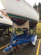 Voilier C&C 29, 29 pieds, 1984, JAMICH  -   avec remorque trois essieux
