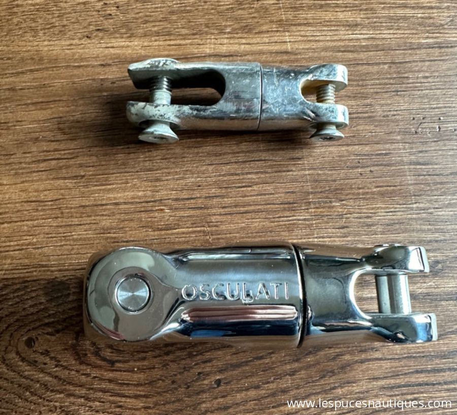 Émerillon en inox pour chaîne/ancre