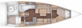Voilier Dufour 412, 40.5 ft, 2019, Reset,    version Grand prix toutes taxes Canadien