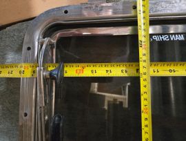 Hatch de voiier en stainless 