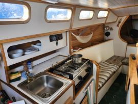 Chatham 30 en acier, 30 pieds, Damalu