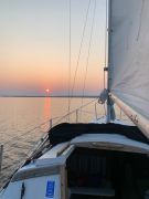 Catalina 25 quille rétractable, 25 pieds, 1986, Le Guerrier Pacifique  -    mouillage inclus Voile Sansoucy