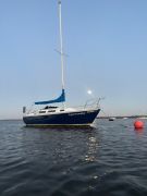 Catalina 25 quille rétractable, 25 pieds, 1986, Le Guerrier Pacifique  -    mouillage inclus Voile Sansoucy