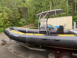 Airsolid 27 pneumatique à fond rigide , 26 pieds, 2015