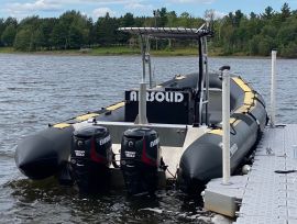 Airsolid 27 pneumatique à fond rigide , 26 pieds, 2015