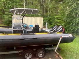 Airsolid 27 pneumatique à fond rigide , 26 pieds, 2015