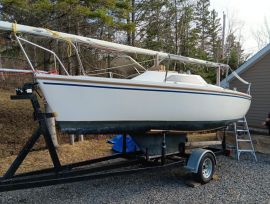 Catalina Capri 18 quillard, 18 ft, 1989, Bougalou