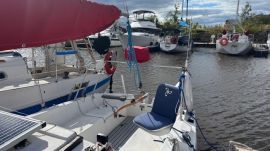 Voilier Catalina 22 , 22 pieds, 1974, La Désirade