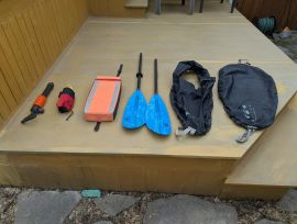 KAYAK DE MER, KIT COMPLET, 14 pieds