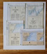 4 cartes marines - Québec …Escoumins   