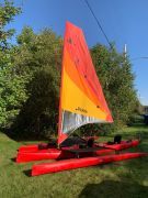 Voilier-kayak trimaran, 19 pieds