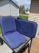 Sièges pliant rembourrée/padded folding chair