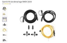 Garmin cablage réseau - NMEA 2000 Starter kit