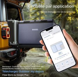 Glaciere/Frigo/Congélo 12V/120V 100L à 2 zones Bodega NEUVE!