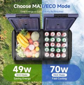 Glaciere/Frigo/Congélo 12V/120V 100L à 2 zones Bodega NEUVE!