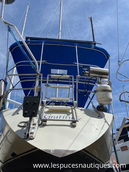 T‑shirt Marin Lancer 30‑5 – Homme – 100% Coton – Blanc – Tailles Disponibles