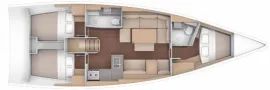 Dufour 412, 41 ft, 2020, Zaya