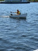 Dinghy en fibre de verre, 9 pieds