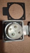 Prise Marinco 120V 30A en acier inoxydable