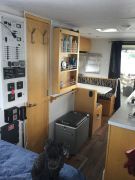 Ponton roulotte Southland, 34 ft, 2011, Bateau maison