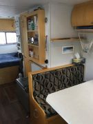 Ponton roulotte Southland, 34 ft, 2011, Bateau maison