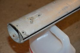Bôme en aluminium, 2840mm ( 111 3/4po )  -  A donner