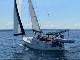 Catalina 34 MKll, 34 ft, 1990, Kalaural   -   (avec plage arrière ouverte)