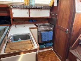 Catalina 34 MKll, 34 pieds, 1990, Kalaural   -   (avec plage arrière ouverte)