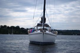 Catalina 34 MKll, 34 ft, 1990, Kalaural   -   (avec plage arrière ouverte)