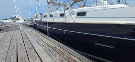 BENETEAU 42 CC , 42 ft, 2003, Lady Min  -  (COCKPIT CENTRAL)