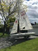 Voilier dériveur LASER II, 4.4 m, 1988