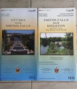 Livrets/cartes nautiques Canal Rideau - Rideau Canal