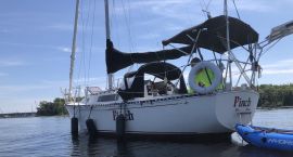 C&C 27 Mk 3 1979 tall rig , 28 pieds, 1979, Pinch   -  (with slip avec quai à senneville)