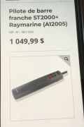 Pilot automatique pour barre franche 