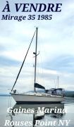 Mirage 35, 35.5 ft, 1985, Kaptation