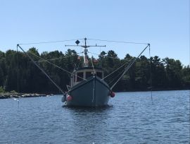 Trawler / Chalutier 35' - Homardier converti plaisance, 35 pieds, 1989, L’aventurier des mers