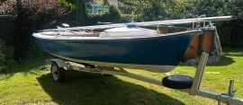 Voilier dériveur MCVay NS modèle 143, 16 pieds, 1985