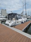 Voilier Hunter 38 avec PROPULSEUR d'Etrave, 38 ft, 2008, PERLE BLANCHE