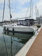Voilier Hunter 38 avec PROPULSEUR d'Etrave, 38 ft, 2008, PERLE BLANCHE