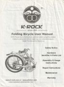 Vélo pliant en aluminium K-ROCK
