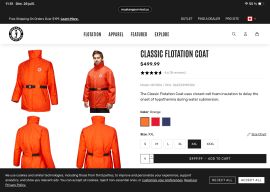 Manteau de flottaison Mustang 