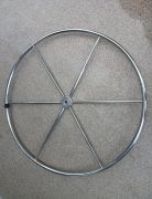 Barre à roue inox 36 pouces 