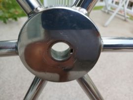 Barre à roue inox 36 pouces 