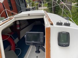 Voilier Précision 18 , 18 pieds, 1996, -  avec remorque en excellent état .