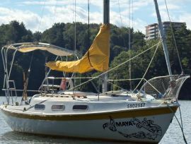 Voilier Tanzer 22 , 22 pieds, 1981, Maya  – Prêt à naviguer, autogéré en énergie & super bien entretenu !