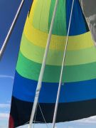 SPINNAKER SYMÉTRIQUE AVEC CHAUSSETTE COMME NEUF