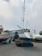 Hunter 28.5, 29 pieds, 1988, Miraki   -  moteur Nanni 2023, voiles récentes